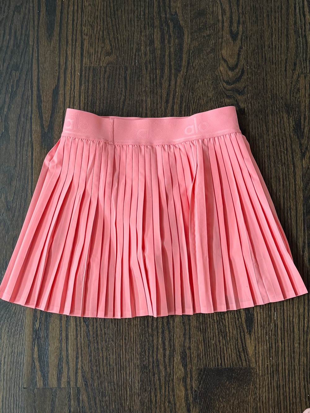 ALO Yoga Pink Pleated Mini Skort (NWOT) - Picture 2 of 6
